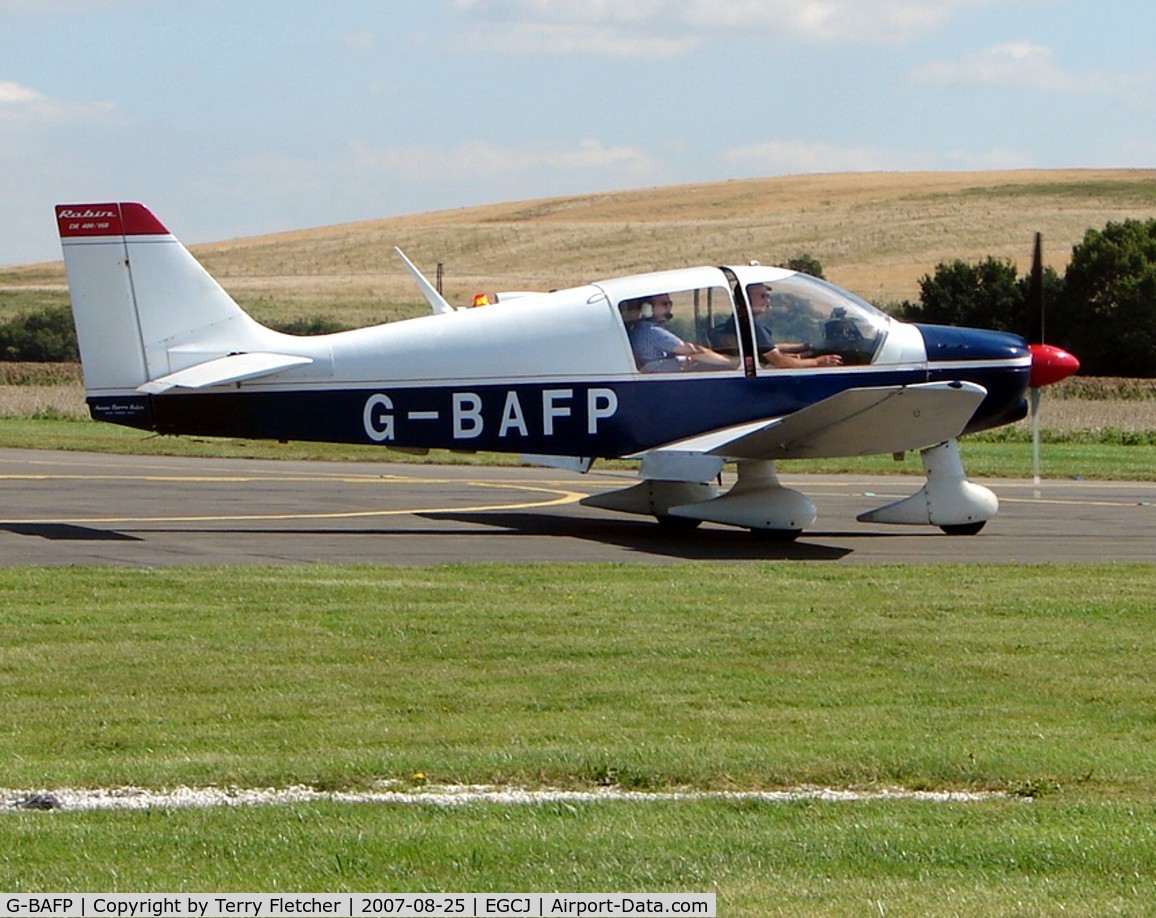 G-BAFP, 1972 Robin DR-400-160 Chevalier C/N 735, 2007 PFA Regional Rally at Sherburn , Yorkshire , UK