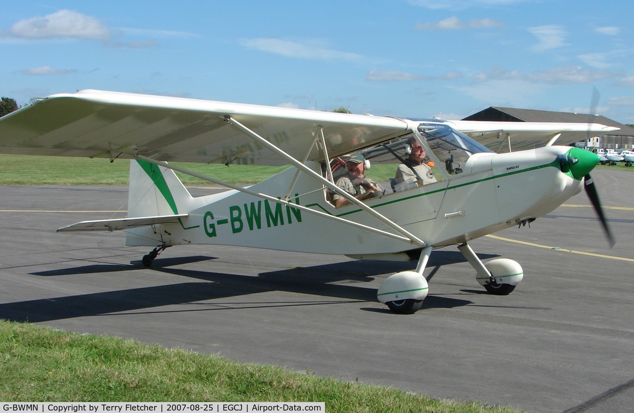 G-BWMN, 1996 Rans S-7 Courier C/N PFA 218-12446, 2007 PFA Regional Rally at Sherburn , Yorkshire , UK