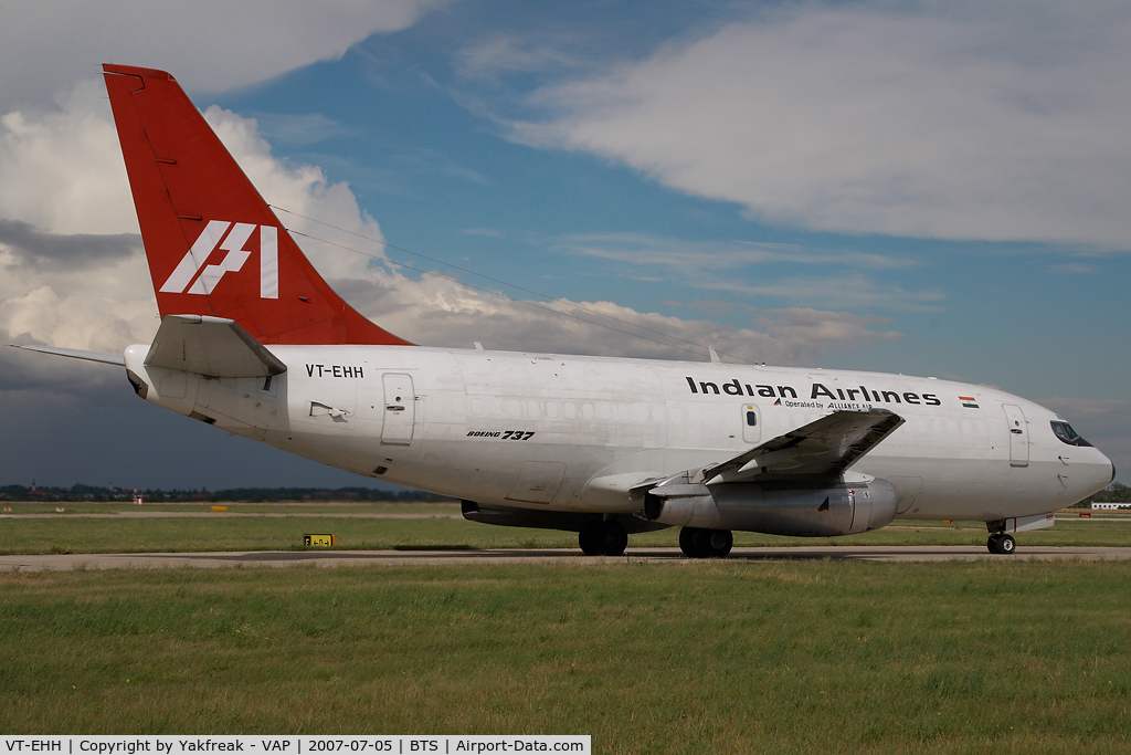 VT-EHH, 1982 Boeing 737-2A8F C/N 22863/907, Indian Airlines Boeing 737-200