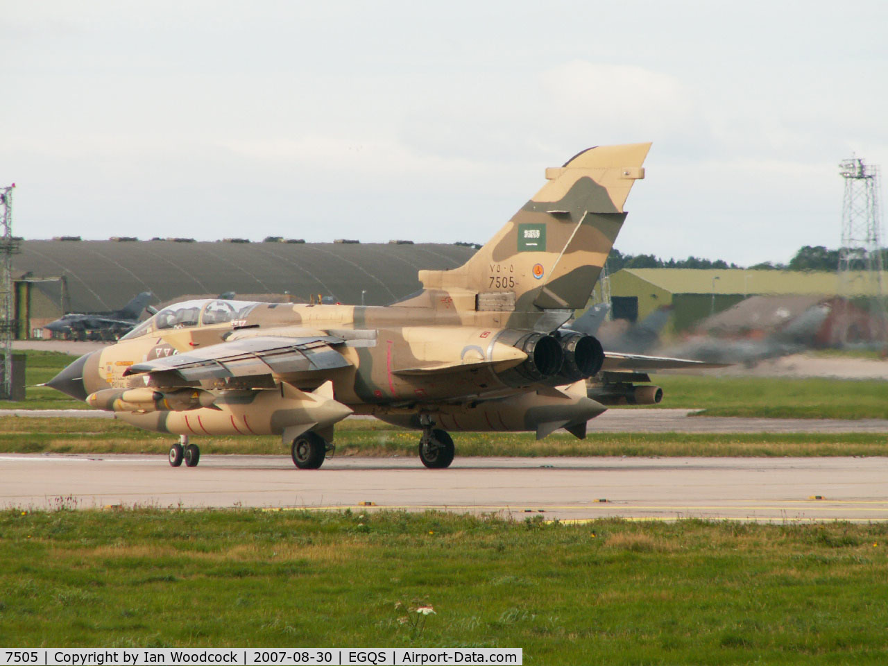 7505, Panavia Tornado IDS C/N 947/CS042/3488, BAe Panavia Tornado IDS/Royal Saudi AF/RAF Lossiemouth