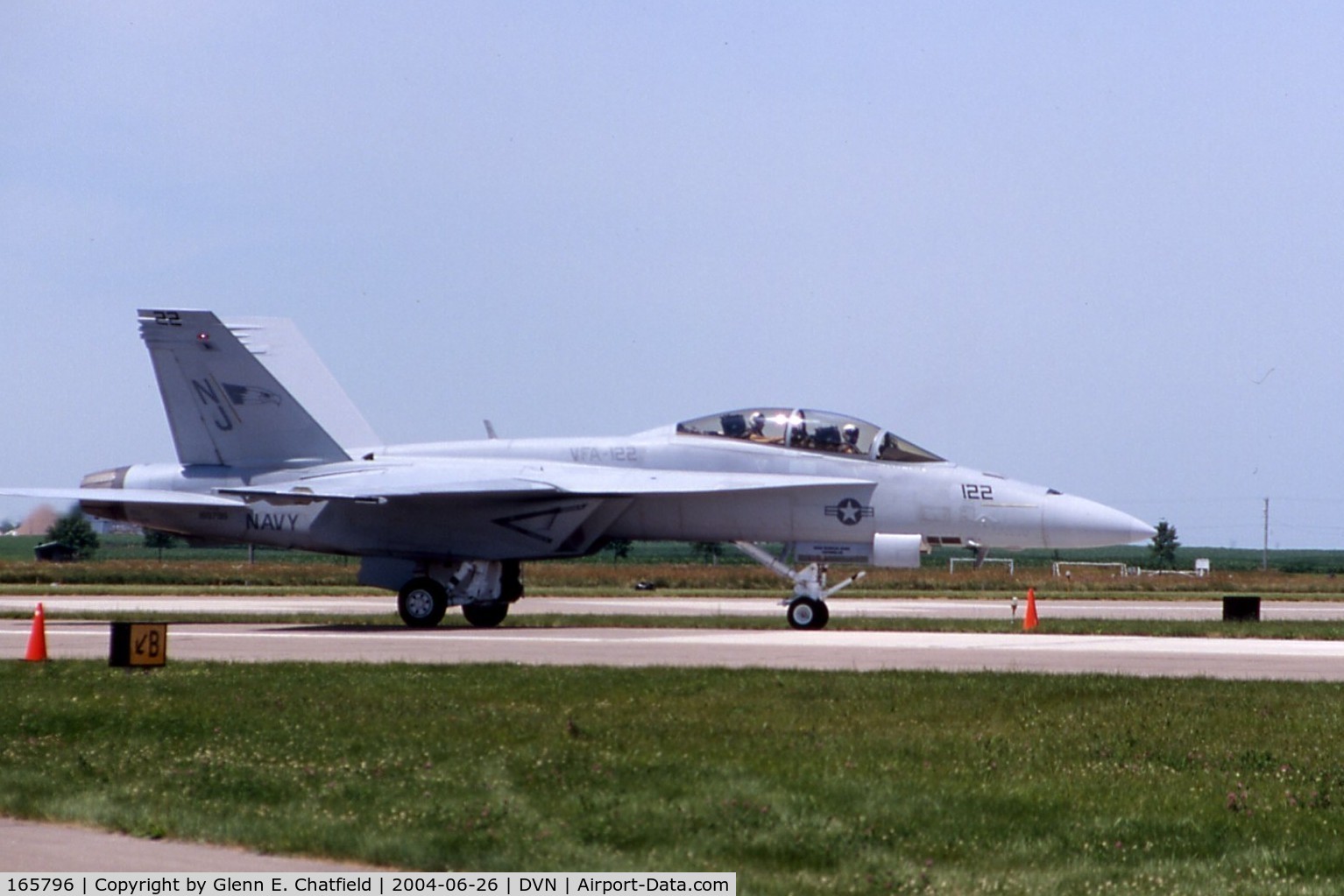165796, Boeing F/A-18F Super Hornet C/N 1524/F022, F/A-18F at the Quad Cities Air Show