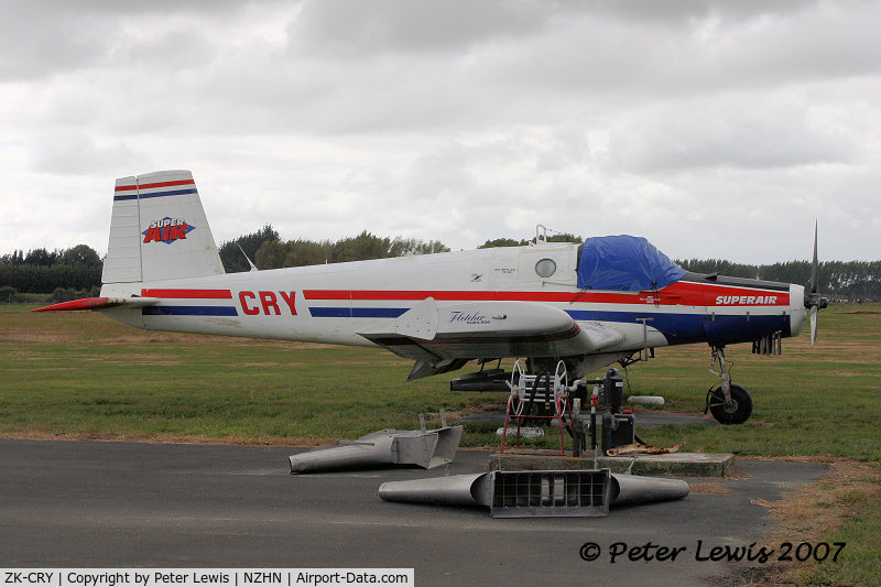 ZK-CRY, NZ Aerospace FU24-954 C/N 268, Super Air Ltd., Hamilton