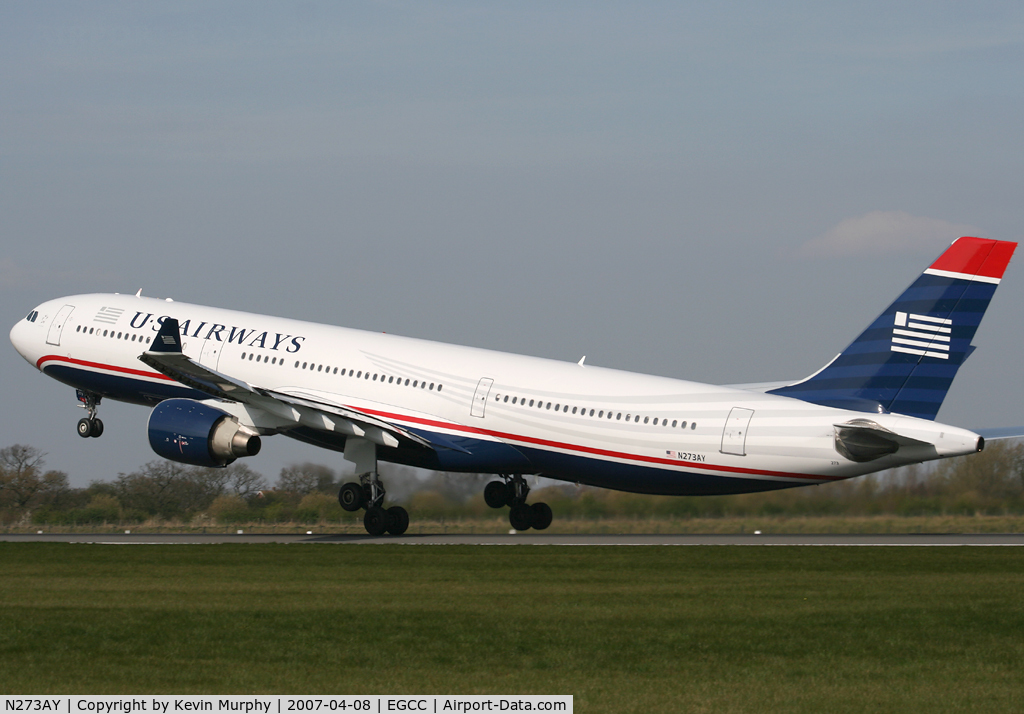 N273AY, 2000 Airbus A330-323 C/N 337, US Air A330