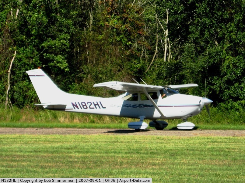 N182HL, 1973 Cessna 182P Skylane C/N 18261843, Breakfast fly-in at Zanesville, OH (Riverside)