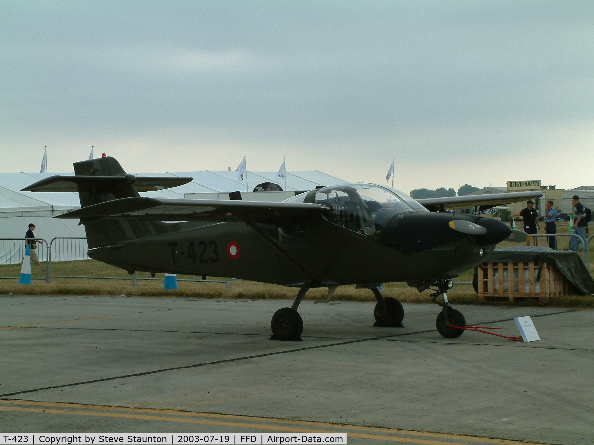 T-423, Saab T-17 Supporter C/N 15-223, Royal International Air Tattoo 2003