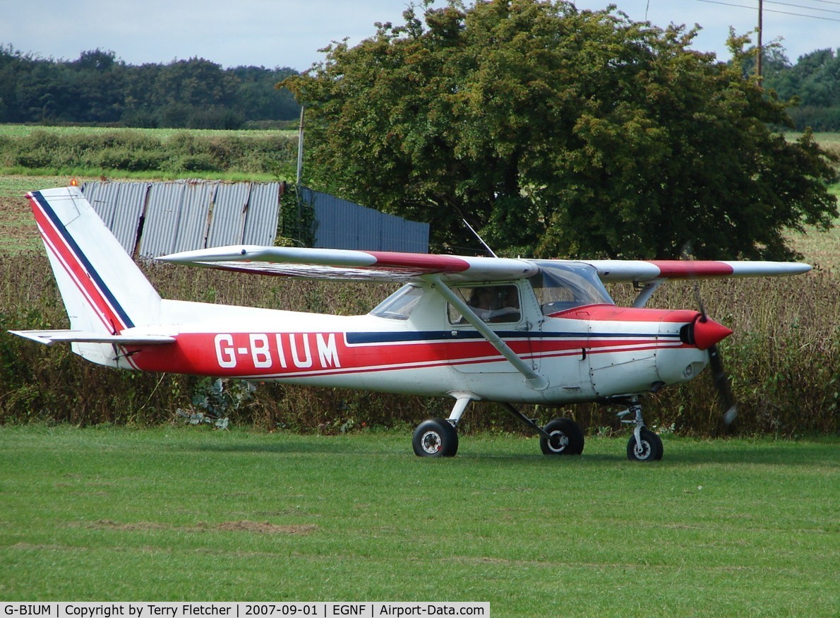 G-BIUM, 1980 Reims F152 C/N 1807, Cessna F152