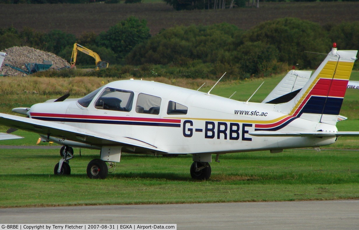 G-BRBE, 1979 Piper PA-28-161 C/N 28-7916437, Pa-28-161
