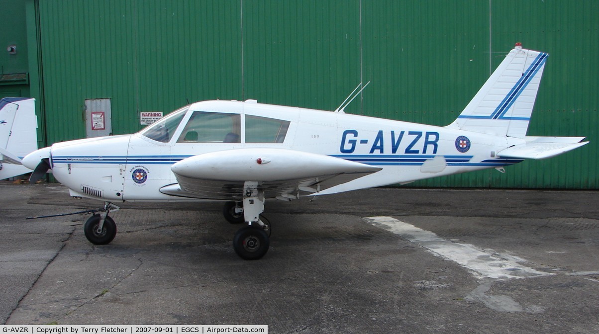G-AVZR, 1967 Piper PA-28-180 Cherokee C C/N 28-4114, Pa-28-180