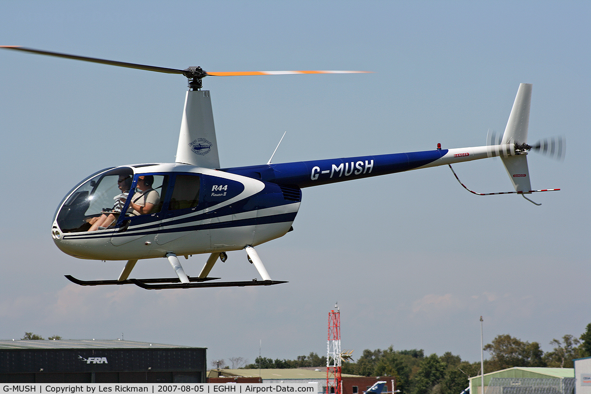 G-MUSH, 2004 Robinson R44 II C/N 10278, Robinson R44