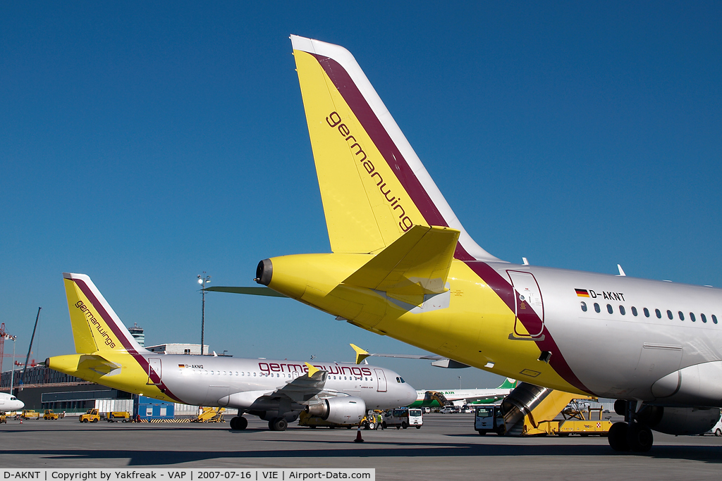 D-AKNT, 2005 Airbus A319-112 C/N 2607, Germanwings Airbus 319