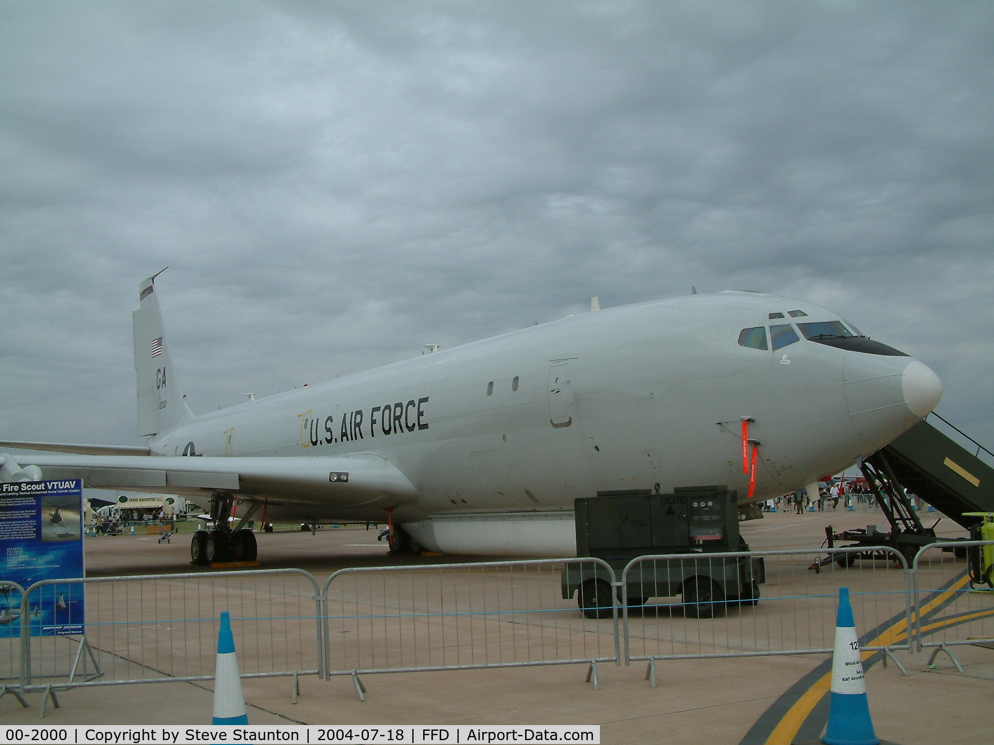 00-2000, Northrop Grumman E-8C J-STARS C/N P-15, Royal International Air Tattoo 2004