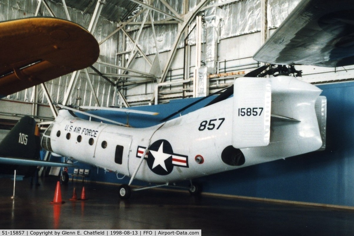 51-15857, 1951 Piasecki H-21B Workhorse C/N B.4, CH-21B at the National Museum of the U.S. Air Force