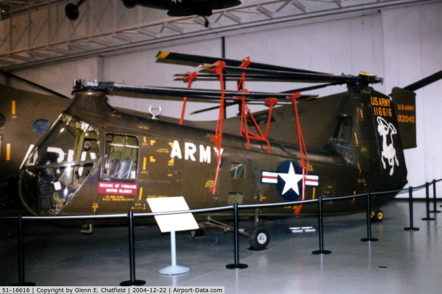 51-16616, 1953 Piasecki H-25A Army Mule C/N 25, H-25A at the Army Aviation Museum