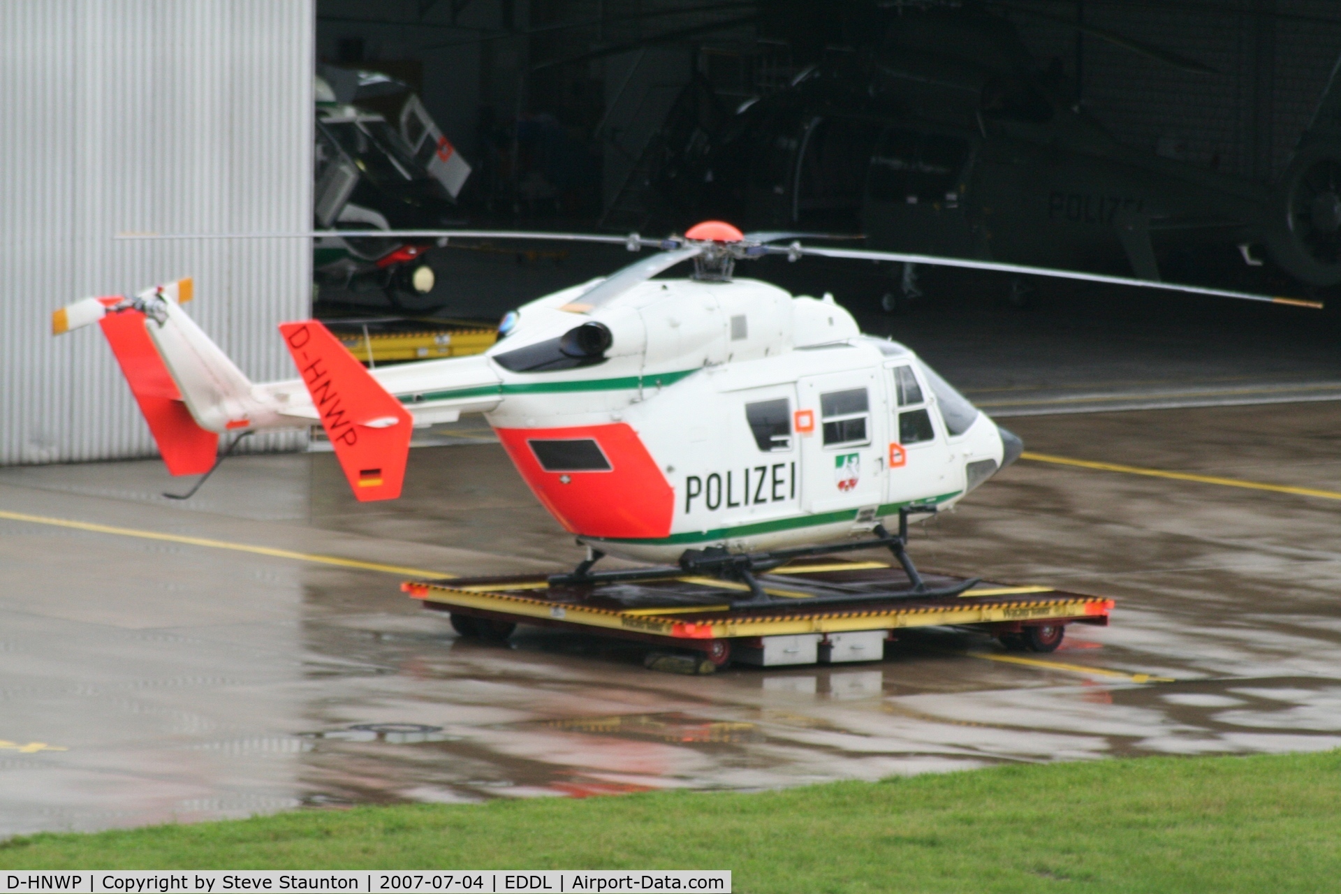 D-HNWP, Eurocopter-Kawasaki BK-117C-1 C/N 7553, Taken at Dusseldorf July 2007
