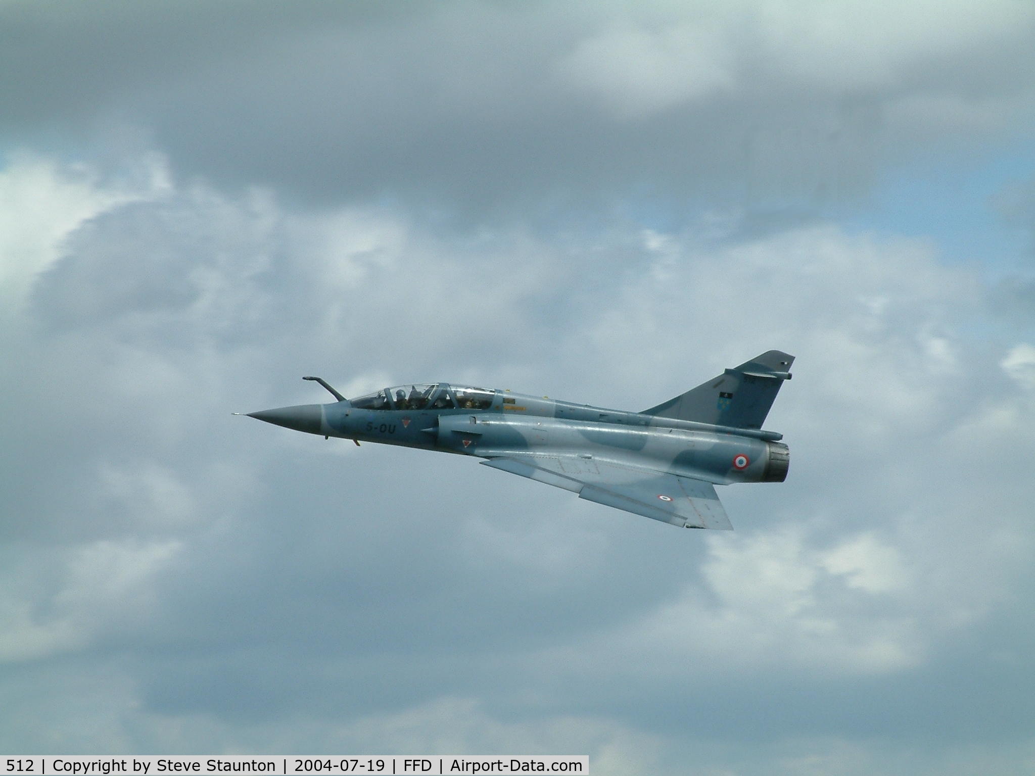 512, Dassault Mirage 2000B C/N 145, Royal International Air Tattoo 2004