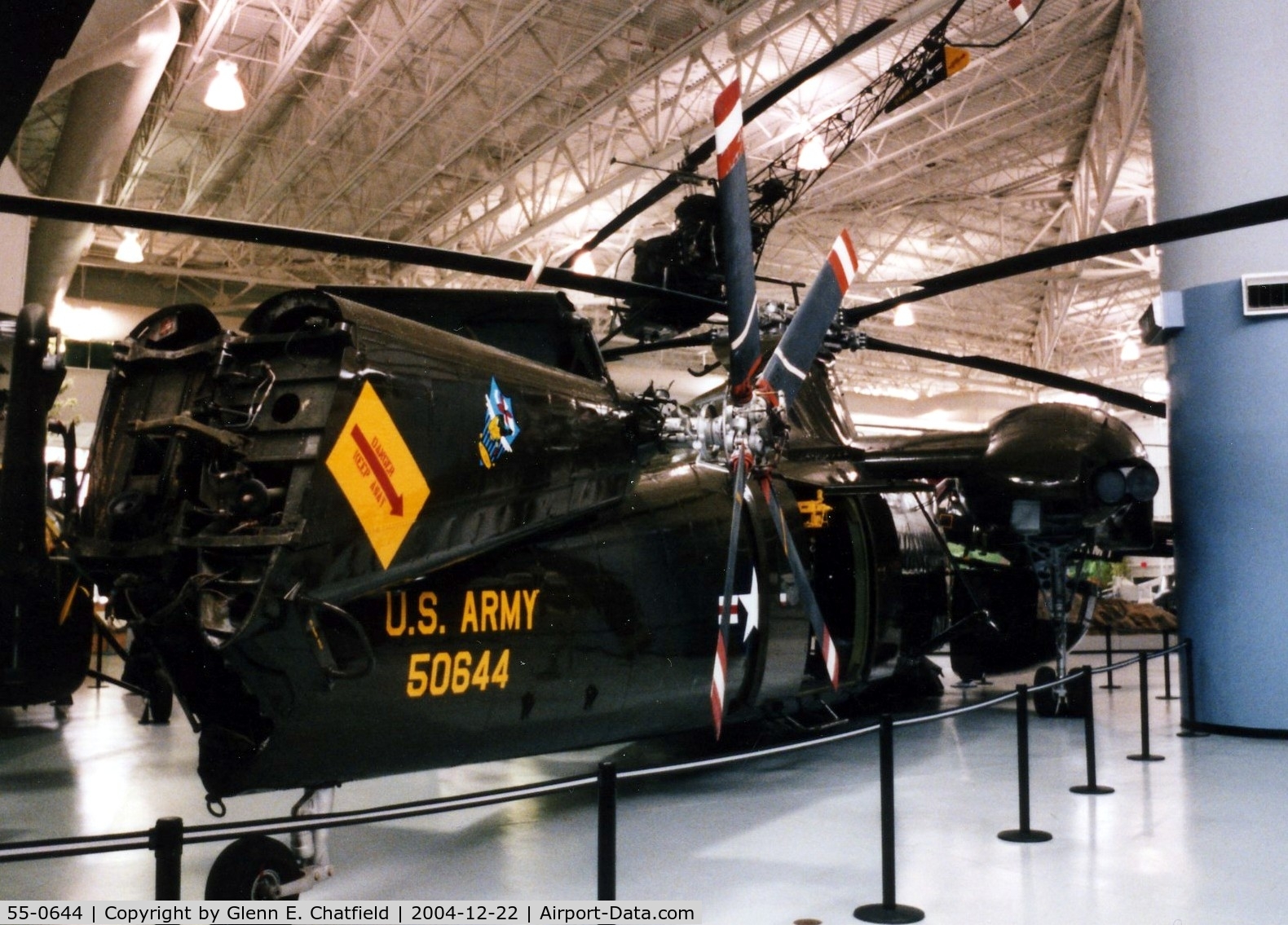 55-0644, 1955 Sikorsky CH-37B Mojave (S-56) C/N 56-031, CH-37A Mojave at the Army Aviation Museum