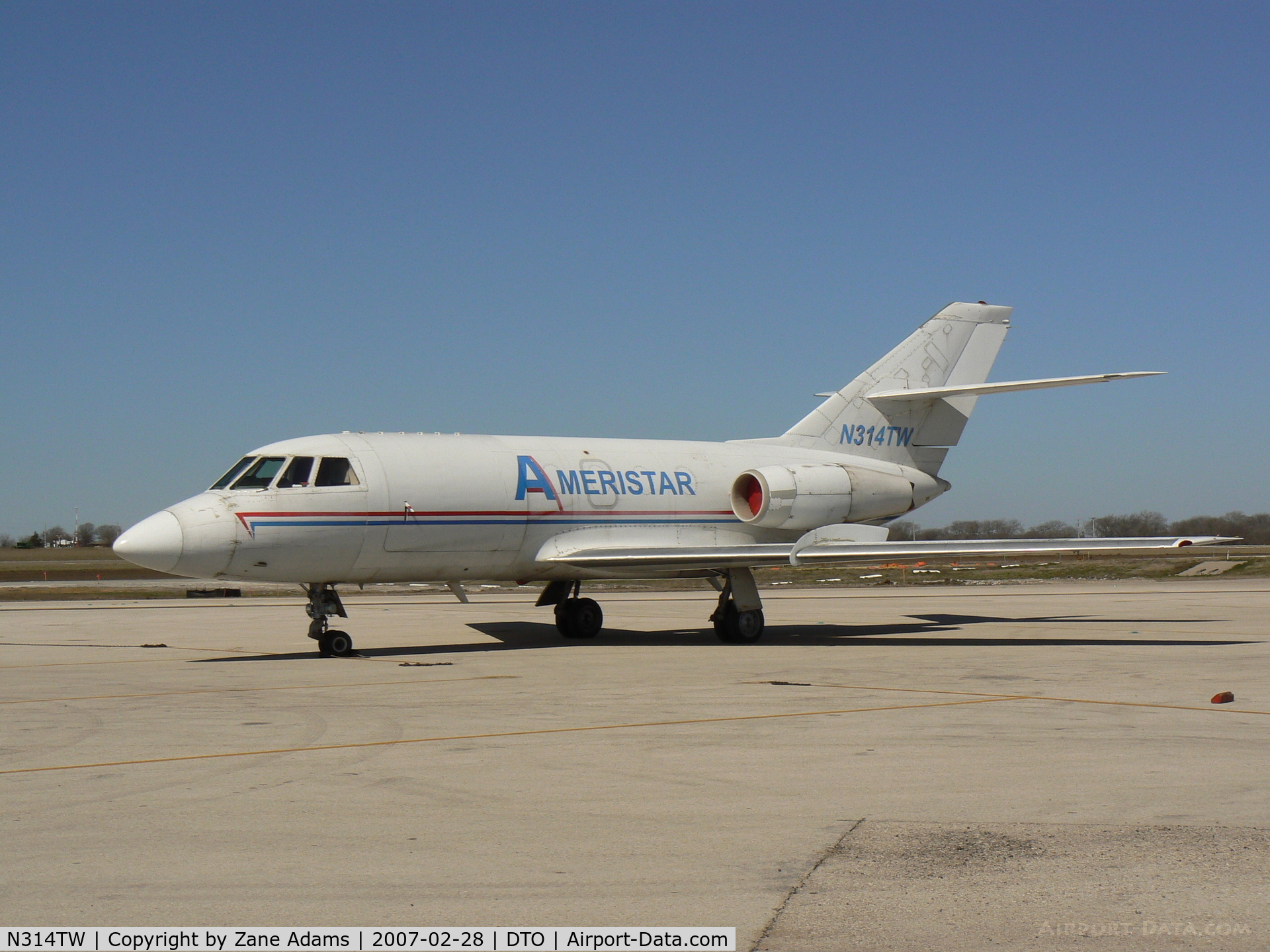 N314TW, 1974 Dassault Falcon (Mystere) 20E C/N 314, Freighter 