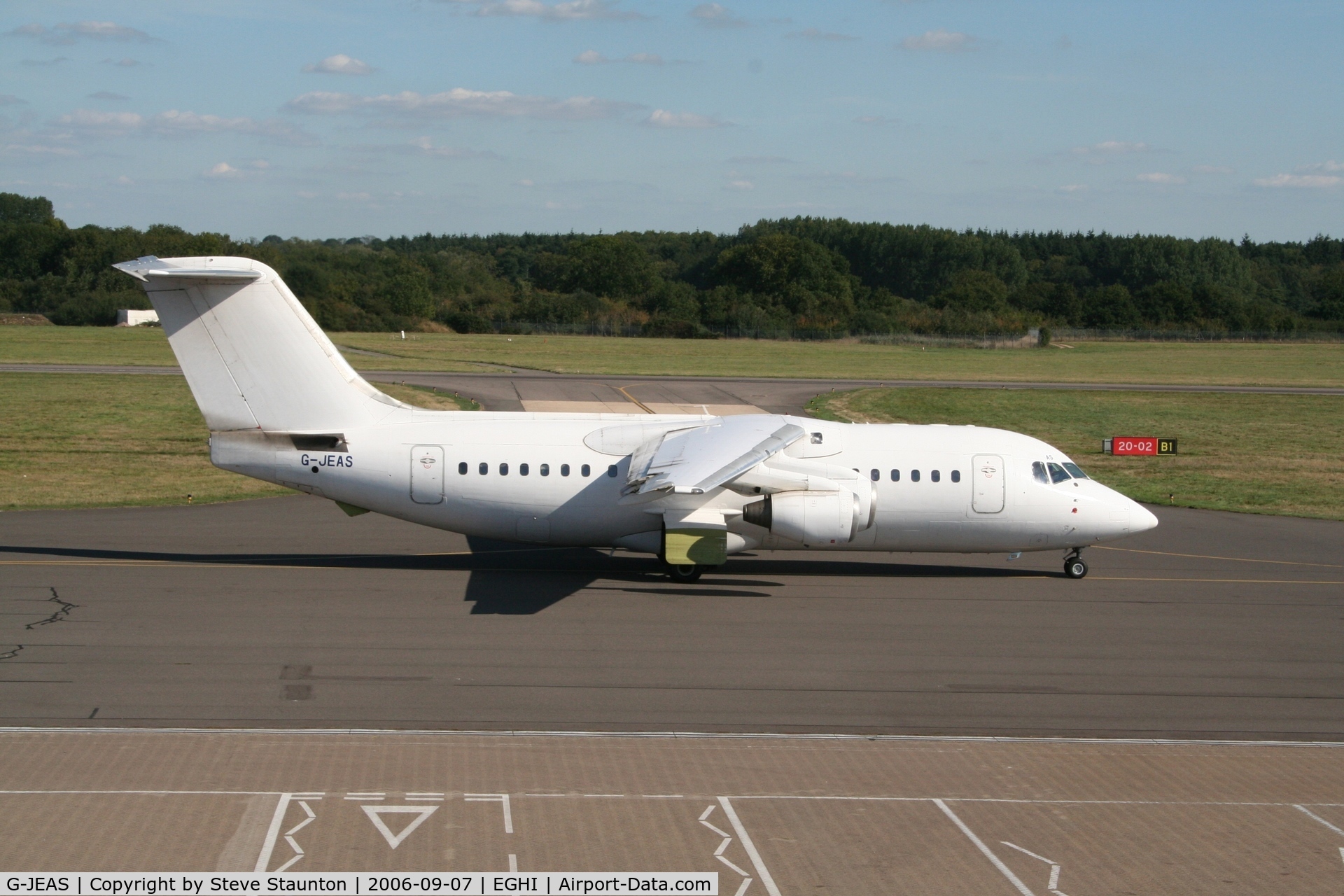 G-JEAS, 1984 British Aerospace BAe.146-200 C/N E2020, Taken at Southampton September 2006