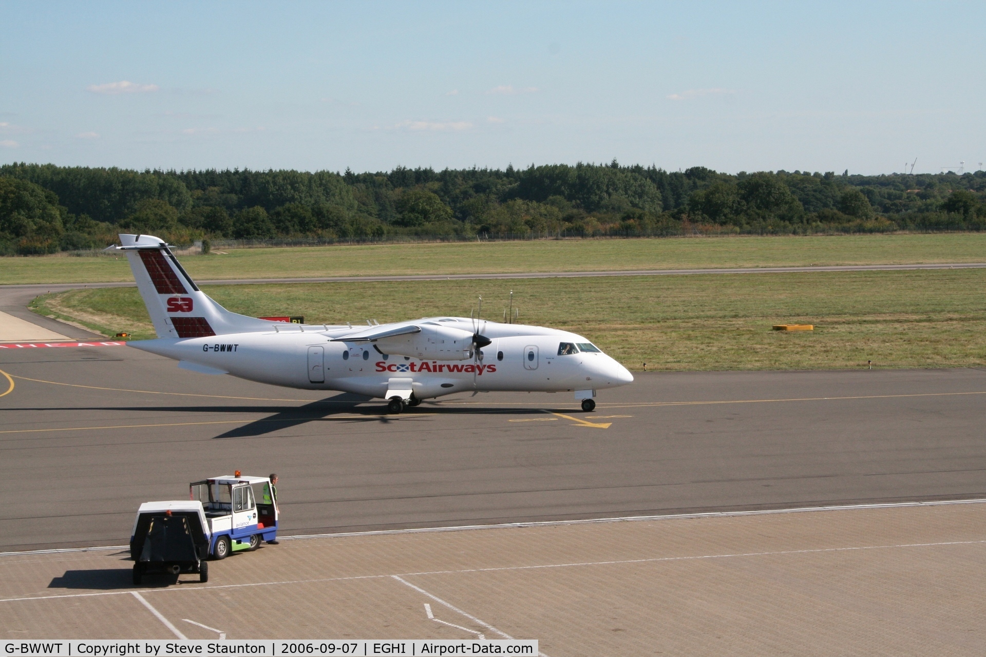 G-BWWT, 1995 Dornier 328-100 C/N 3022, Taken at Southampton September 2006