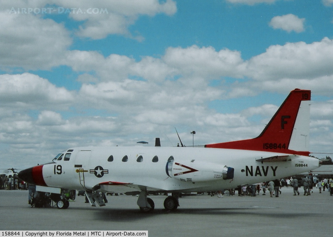 158844, North American Rockwell CT-39G Sabreliner C/N 306-55, CT-39