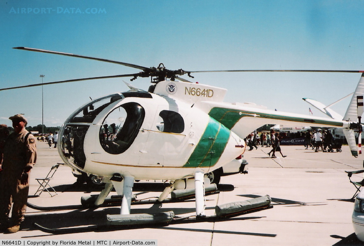 N6641D, Hughes OH-6A C/N 66-07855, USA Border Patrol
