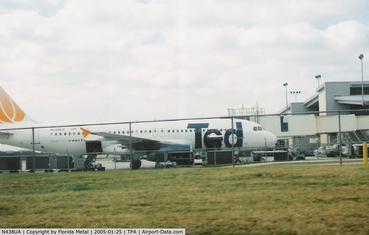 N438UA, 1997 Airbus A320-232 C/N 678, Ted