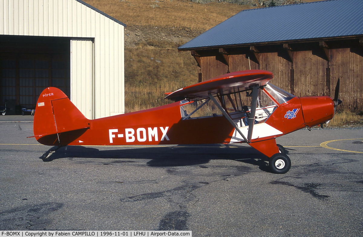 F-BOMX, Piper PA-19 Super Cub C/N 181368, L'Alpe d'Huez