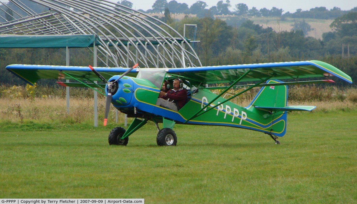 G-PPPP, 1991 Denney Kitfox Mk3 C/N PFA 172-11830, Otherton Microlight Fly-in Staffordshire , UK