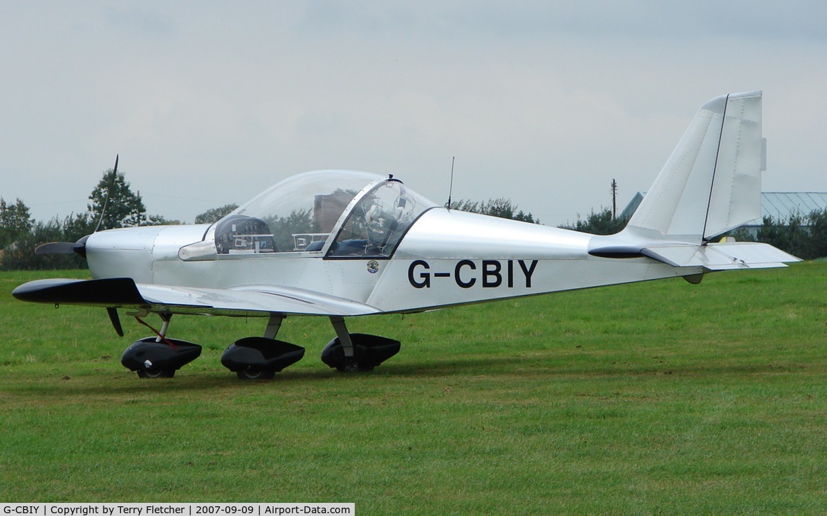 G-CBIY, 2002 Aerotechnik EV-97 Eurostar C/N PFA 315-13846, Otherton Microlight Fly-in Staffordshire , UK