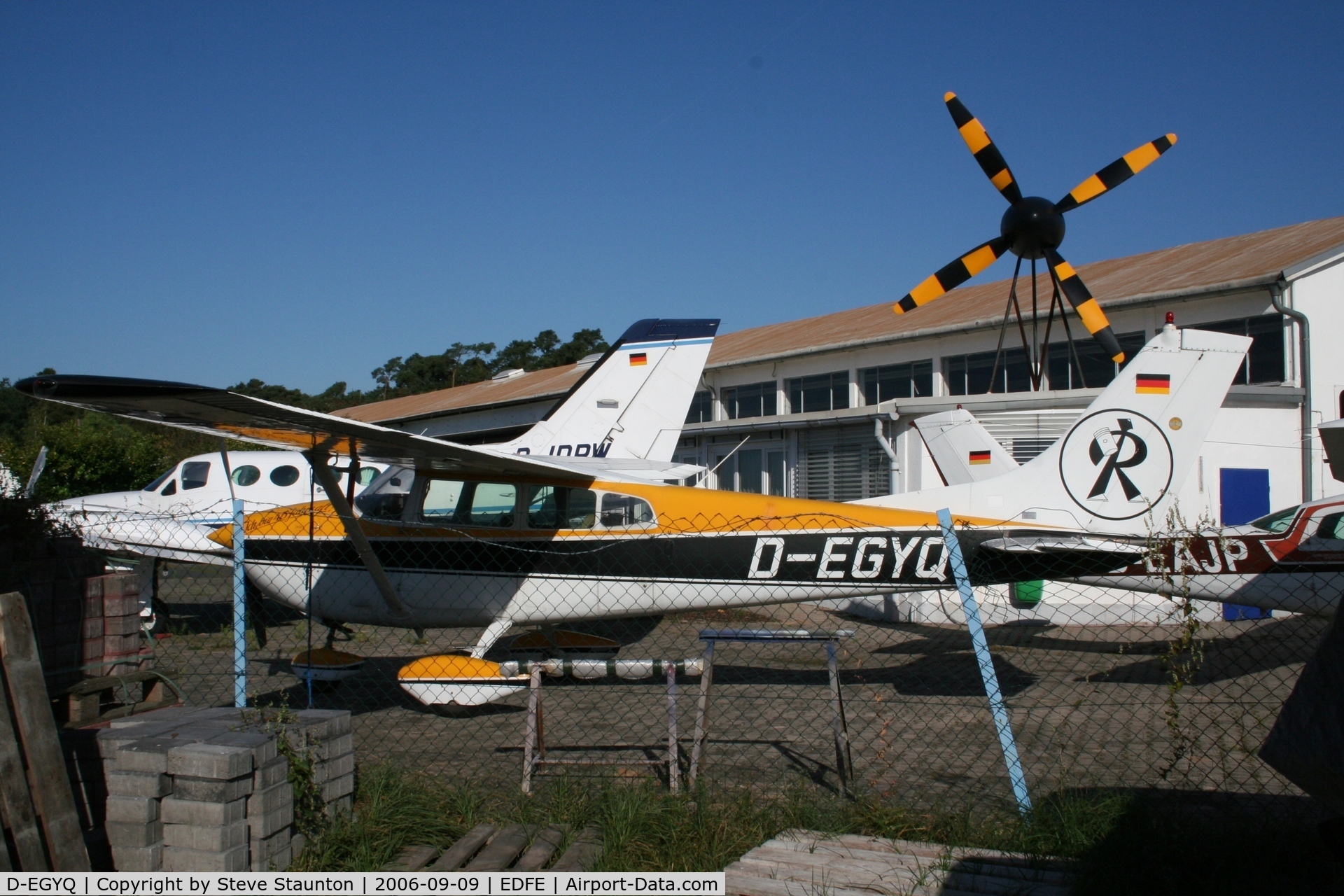 D-EGYQ, Cessna 182C Skylane C/N 52862, Taken at Egelsbach September 2006