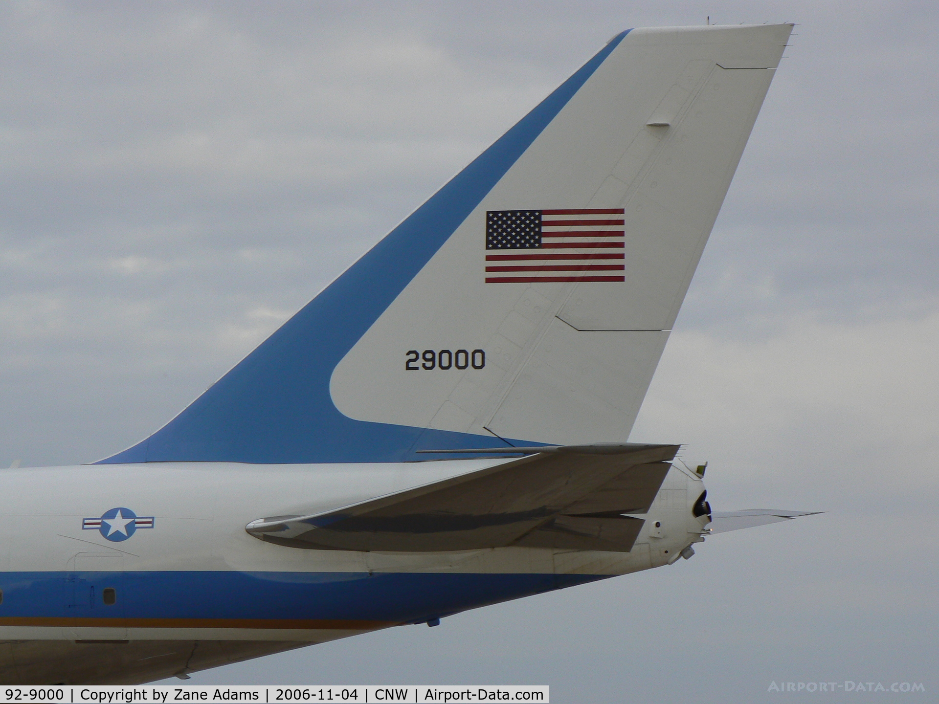 92-9000, 1987 Boeing VC-25A (747-2G4B) C/N 23825, Air Force One at it's Texas base