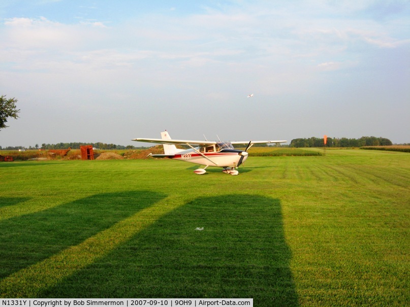 N1331Y, 1961 Cessna 172C C/N 17249031, Attending the final cookout of the season in Forest, OH