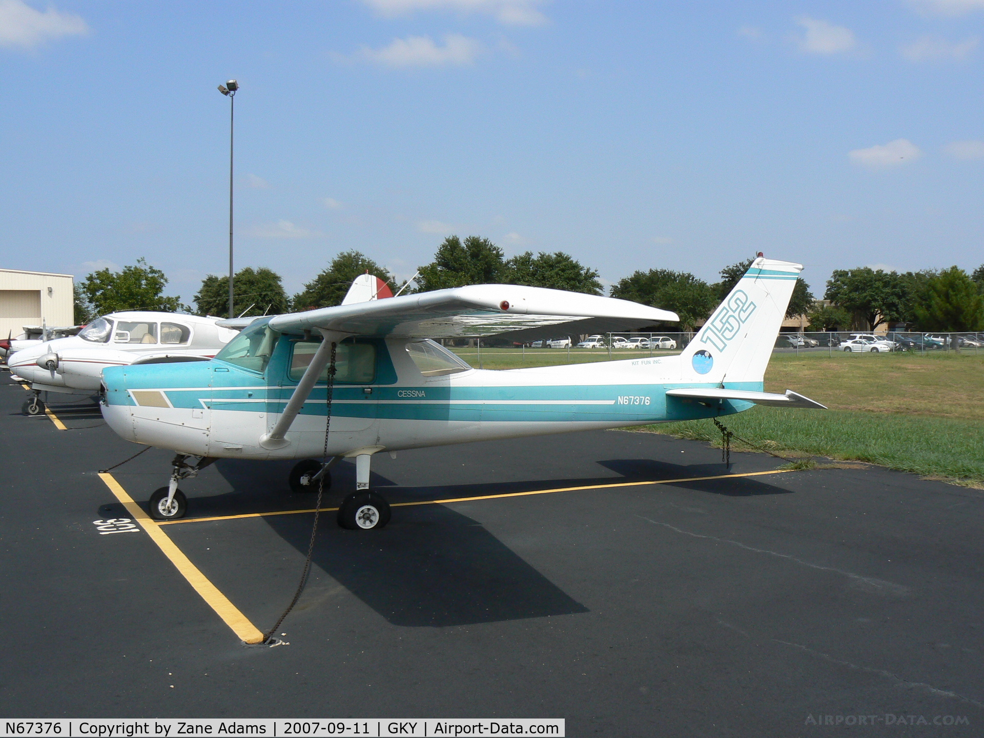N67376, 1978 Cessna 152 C/N 15281792, This airplane has not moved in several years