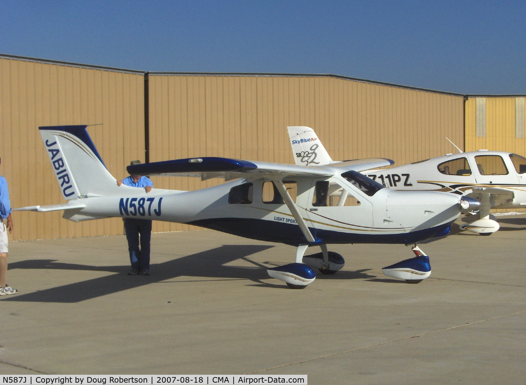 N587J, 2007 Jabiru J250-SP C/N 390, 2007 Jabiru USA J250-SP, Jabiru 3300 6 cylinder four stroke 120 Hp