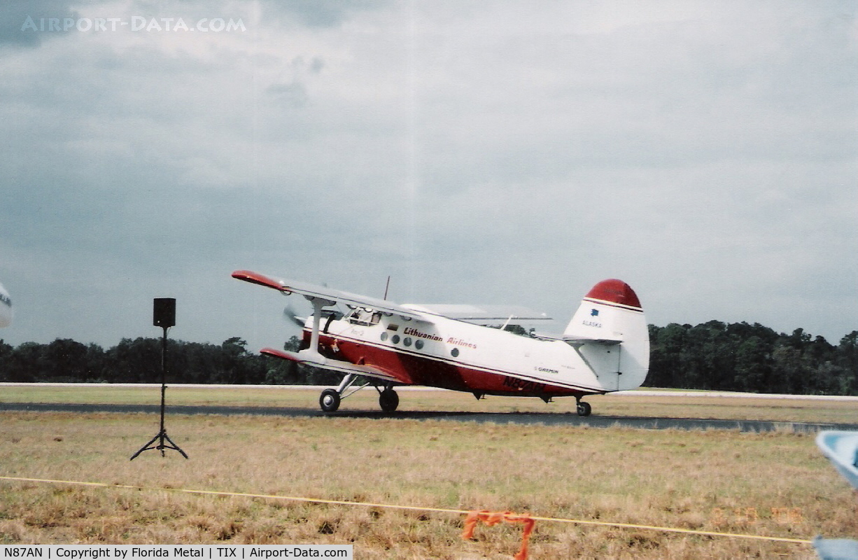 N87AN, 1987 PZL-Mielec AN-2 C/N 1G22331, AN-2