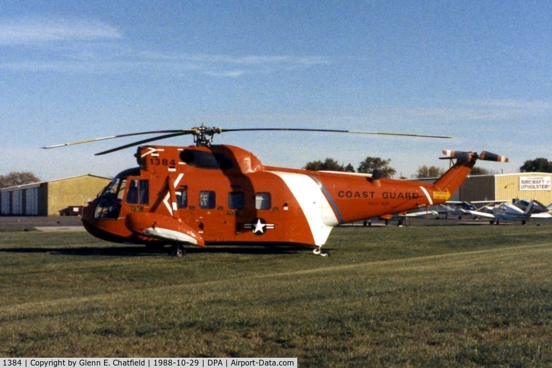 1384, Sikorsky HH-52A Sea Guard C/N 62.065, HH-52A on a stopover