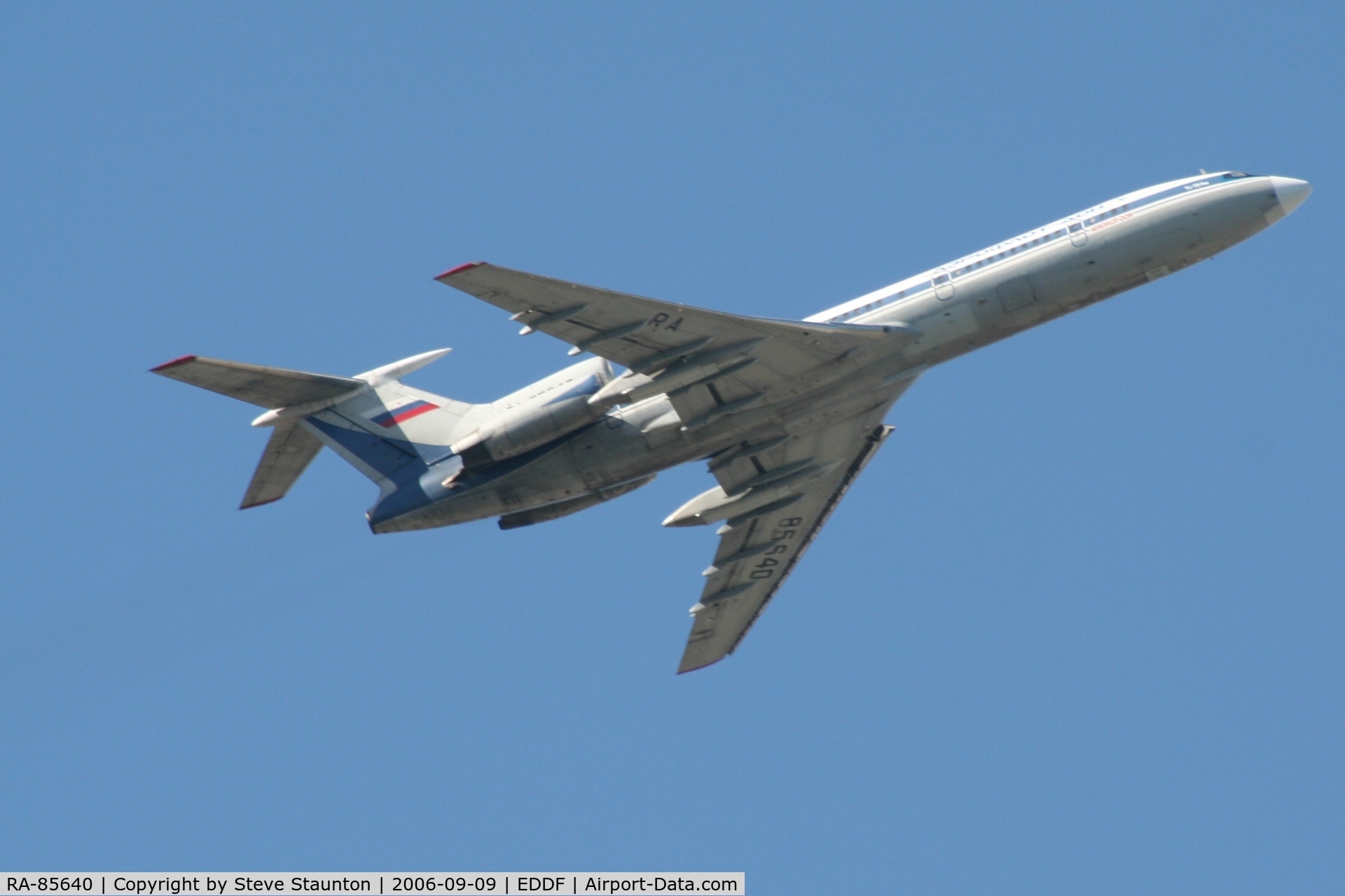 RA-85640, 1988 Tupolev Tu-154M C/N 88A772, Taken at Frankfurt September 2006