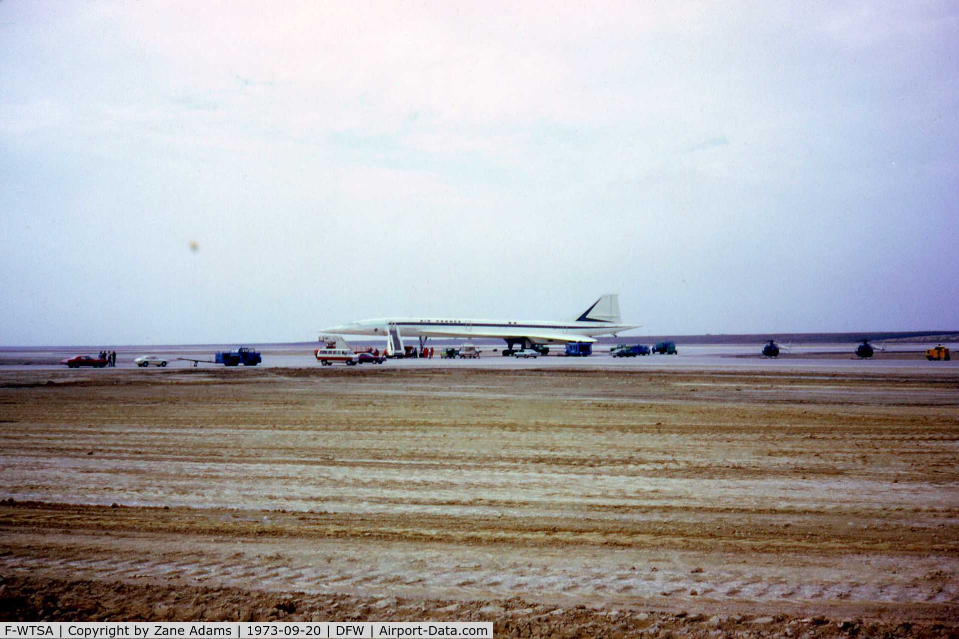 F-WTSA, 1973 Aerospatiale-BAC Concorde 101 C/N 02, Concorde Prototype Ship 2 at DFW Dedication - First ever visit to the U.S.