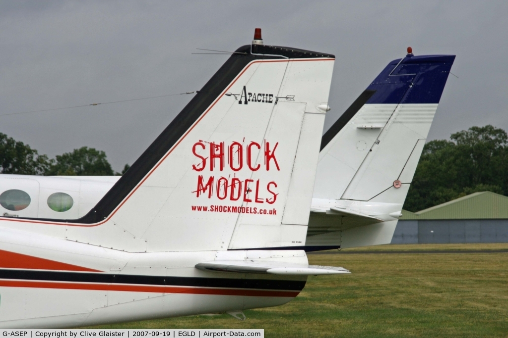 G-ASEP, 1963 Piper PA-23-235 Apache C/N 27-541, Registered Owner: AIR WARREN LTD