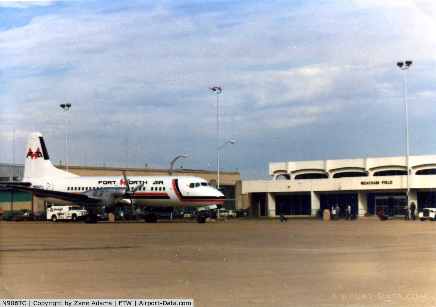 N906TC, 1970 NAMC YS-11A-513 C/N 2154, Fort Worth Air @1985