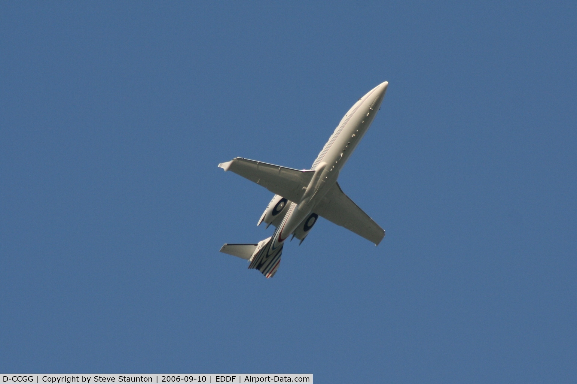 D-CCGG, 2002 Learjet 60 C/N 60-256, Taken at Frankfurt September 2006