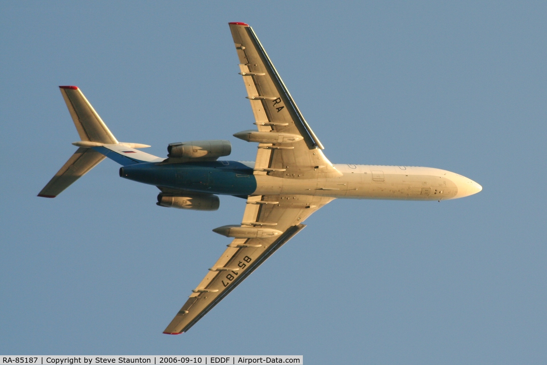 RA-85187, 1992 Tupolev Tu-154M C/N 92A919, Taken at Frankfurt September 2006