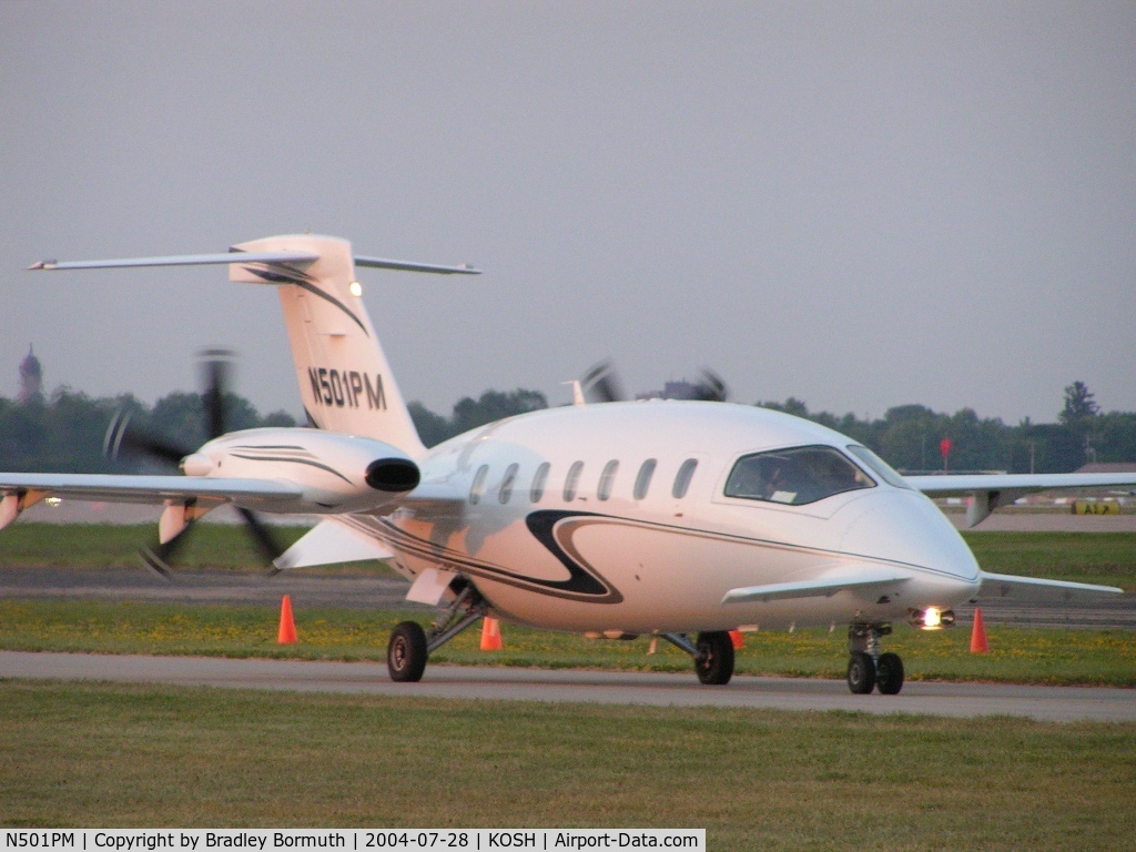N501PM, 1993 Piaggio P-180 Avanti C/N 1022, Great day to take pictures.