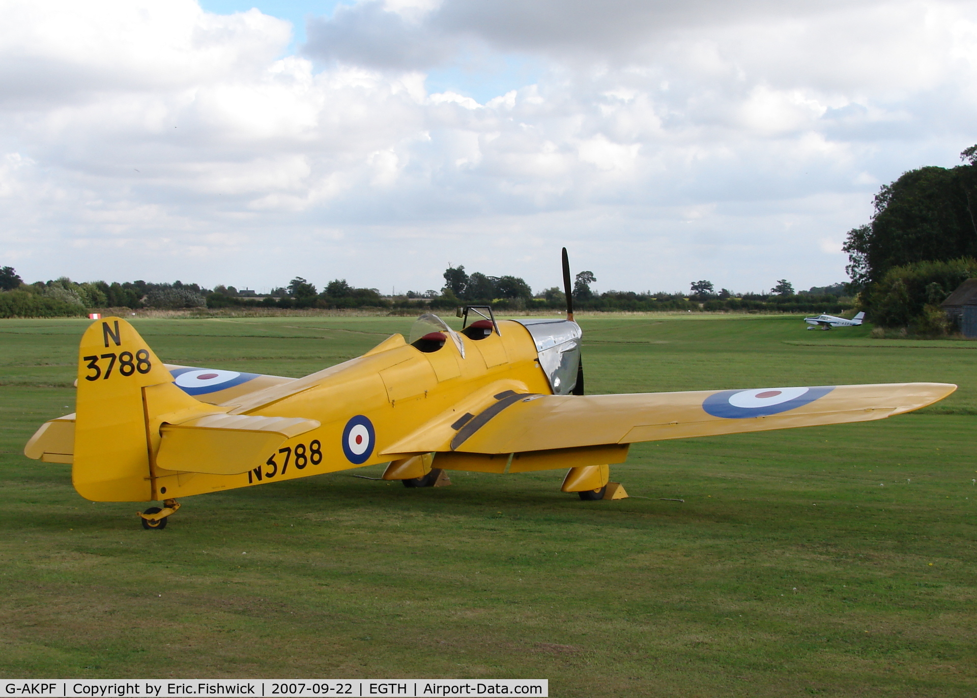 G-AKPF, 1941 Miles M14A Hawk Trainer 3 C/N 2228, 2. N3788 at Shuttleworth Collection Air Display