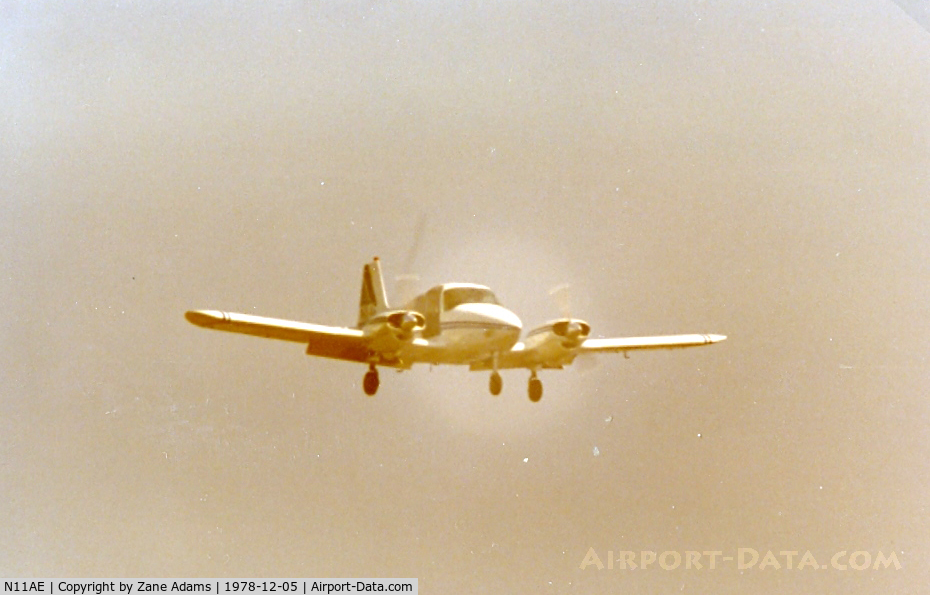 N11AE, 1956 Piper PA-23-150 Apache C/N 23-453, At former Mangham Airport, North Richland Hills, TX