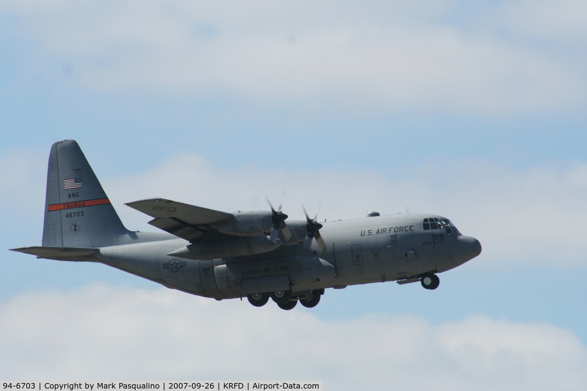 94-6703, Lockheed C-130H Hercules C/N 382-5393, Lockheed C-130H