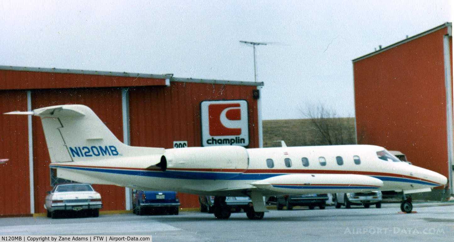 N120MB, 1980 Gates Learjet 35A C/N 35-307, Lear at Meacham