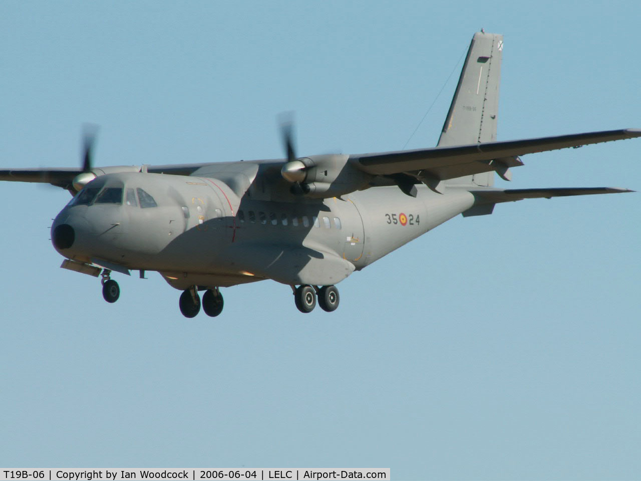 T19B-06, Airtech CN-235-100M C/N C037, CASA 235-100M/Spanish AF/San Javier,Murcia