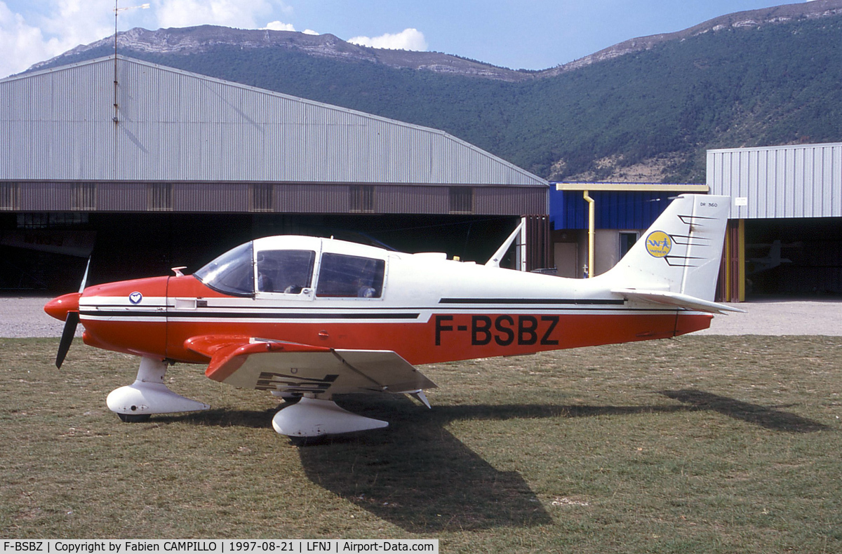 F-BSBZ, CEA DR-360 Chevalier C/N 482, Aspres sur Buech