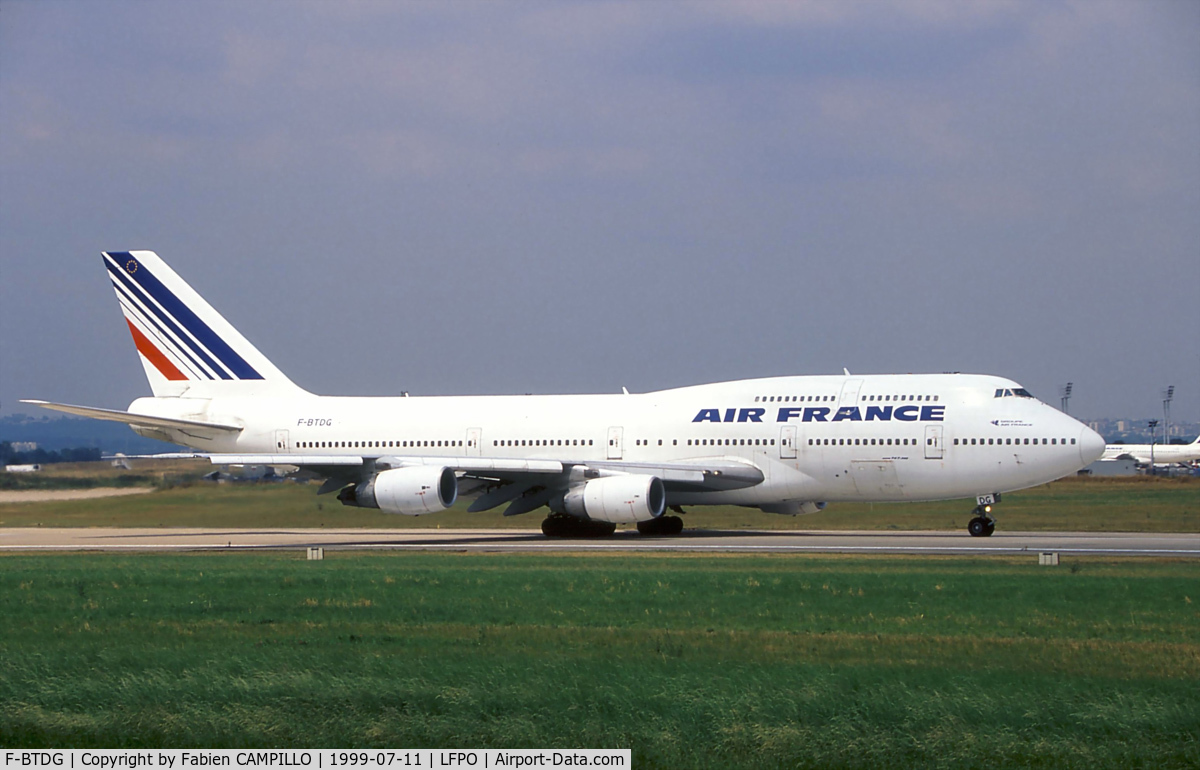 F-BTDG, Boeing 747-2B3BM C/N 22514, Air France